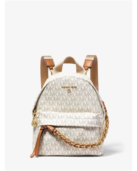 michael michael kors slater extra-small logo convertible backpack|michael kors slater backpack small.